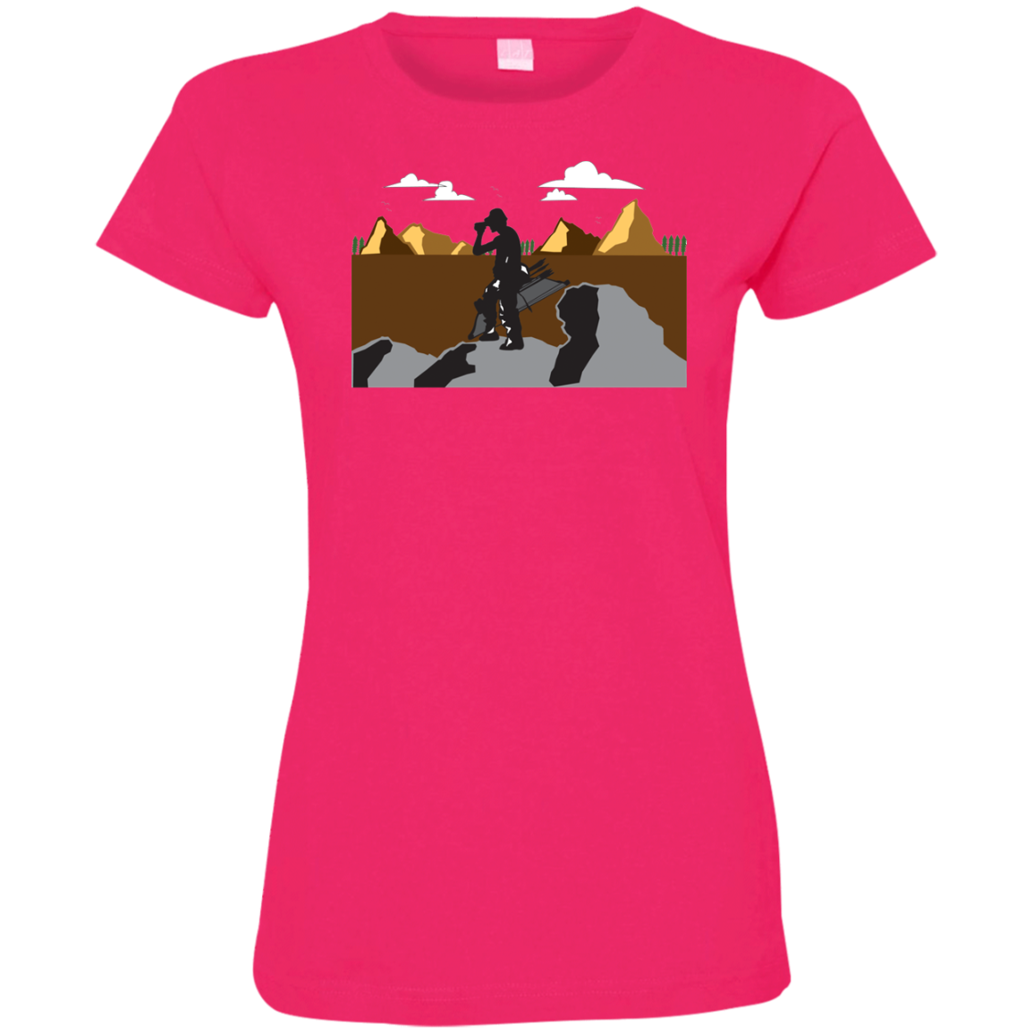 3516 LAT Ladies' Fine Jersey T-Shirt A1