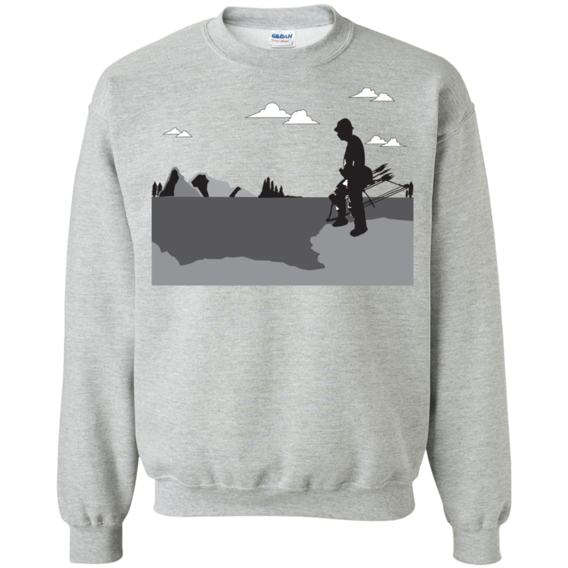 G180 Gildan Crewneck Pullover Sweatshirt  8 oz. A2