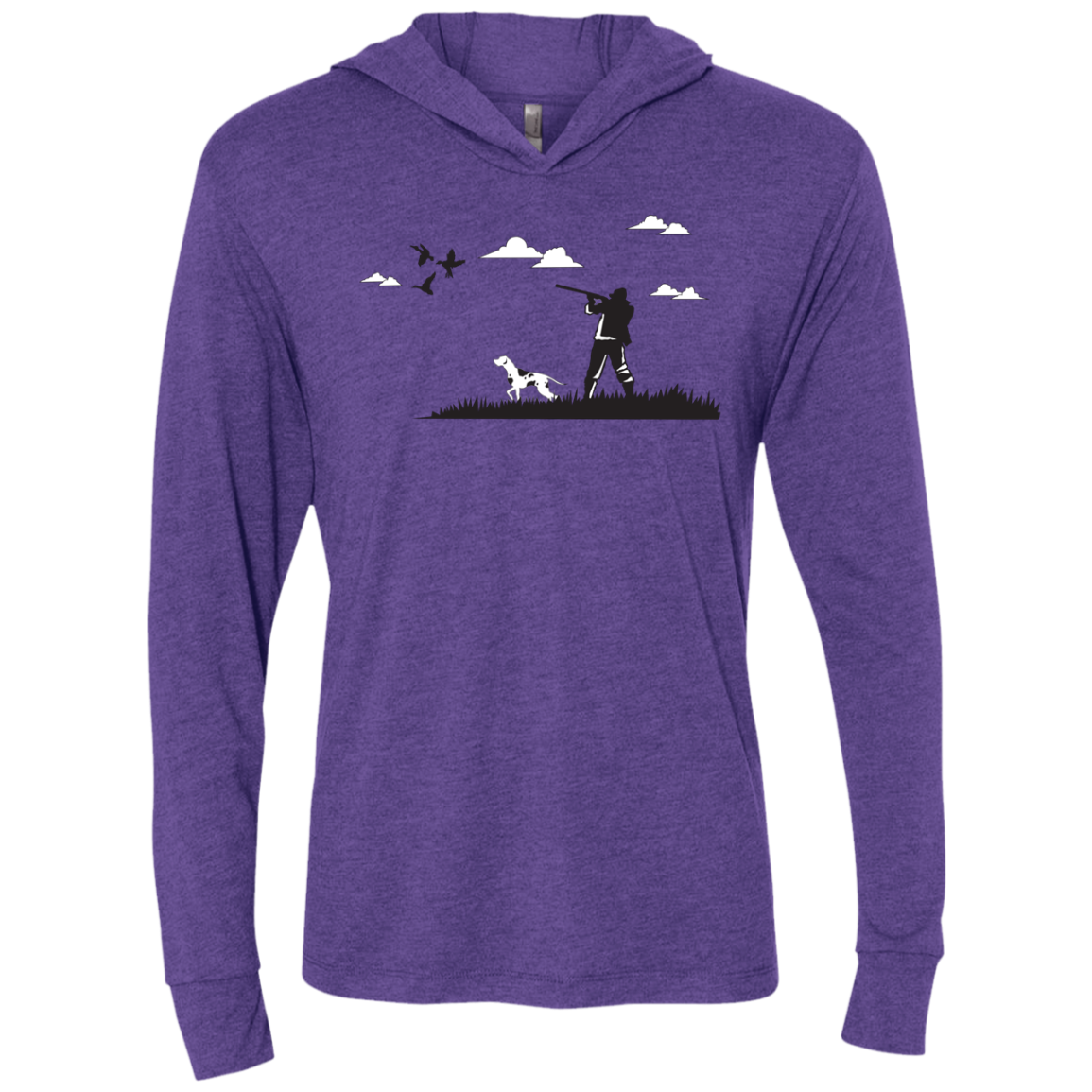 NL6021 Next Level Unisex Triblend LS Hooded T-Shirt H2