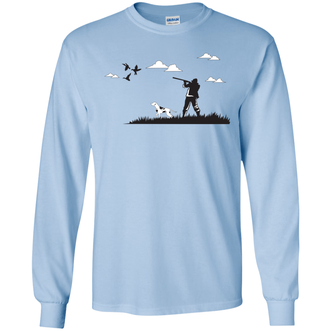 G240 Gildan LS Ultra Cotton T-Shirt H2