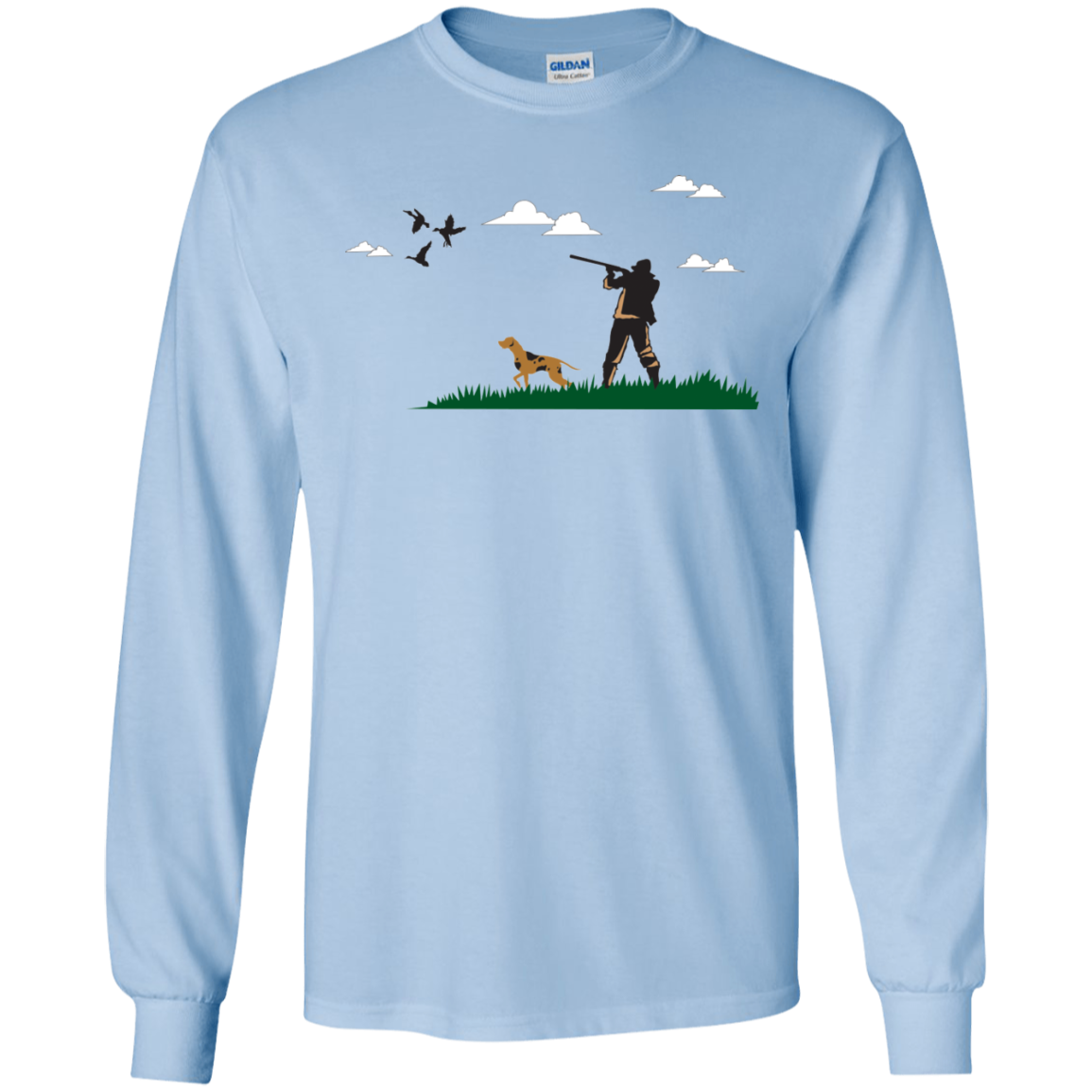 G240 Gildan LS Ultra Cotton T-Shirt H2