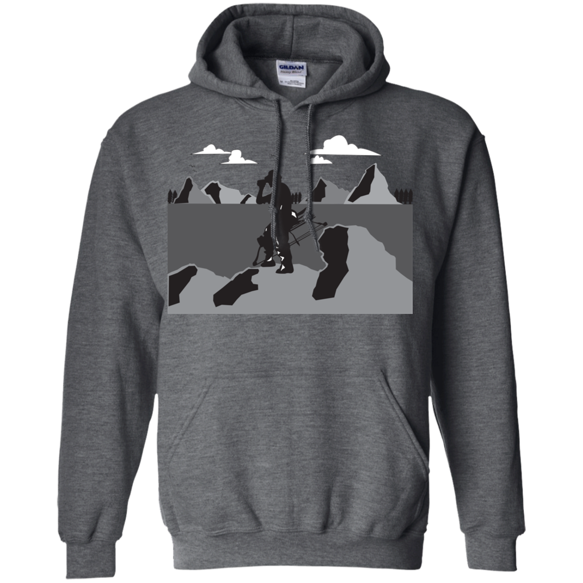 G185 Gildan Pullover Hoodie 8 oz. A1