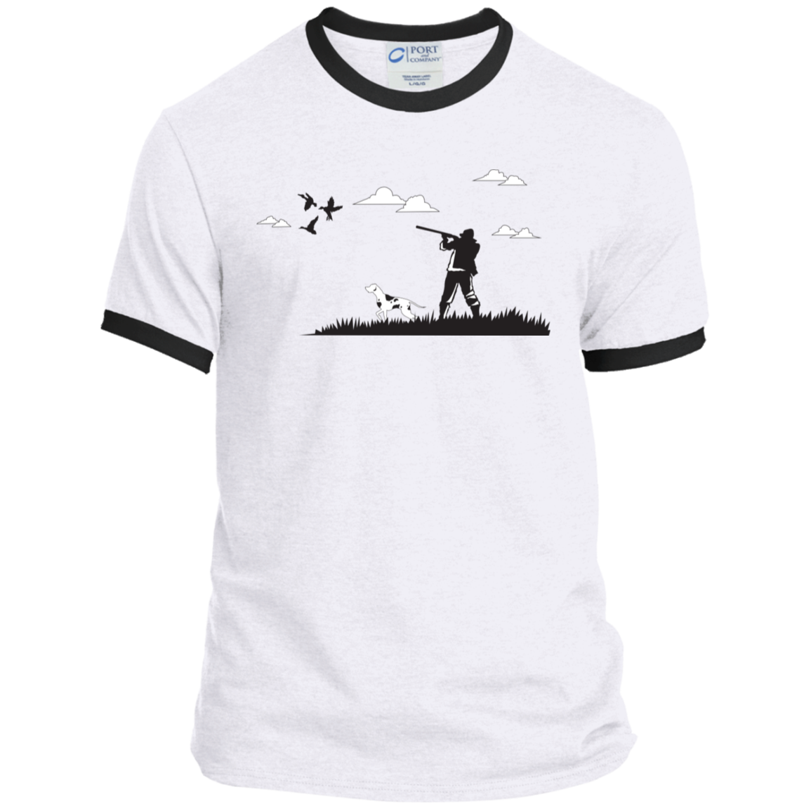 PC54R Port & Co. Ringer Tee H2