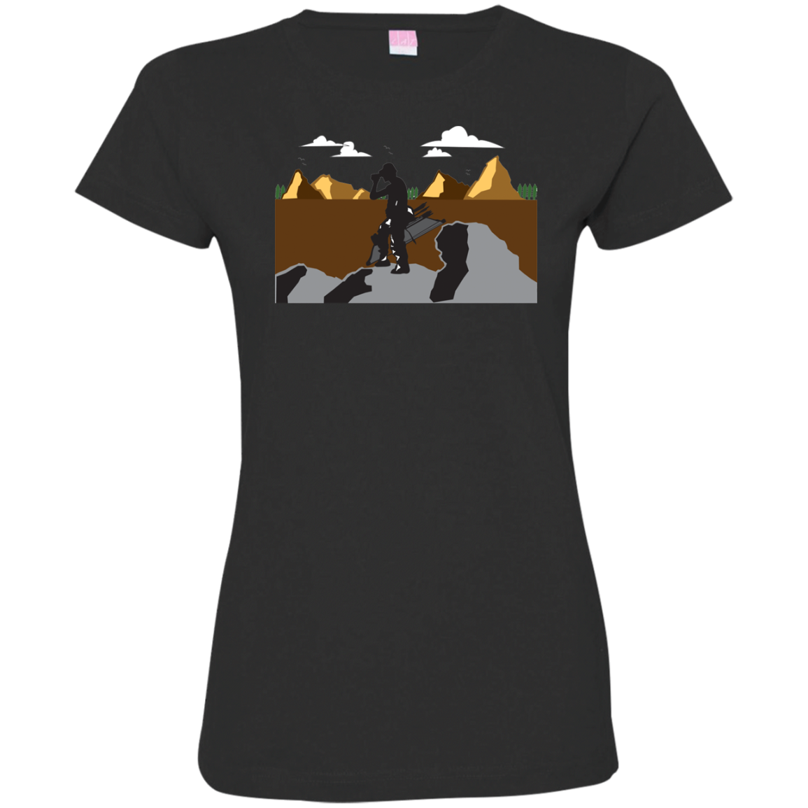 3516 LAT Ladies' Fine Jersey T-Shirt A1