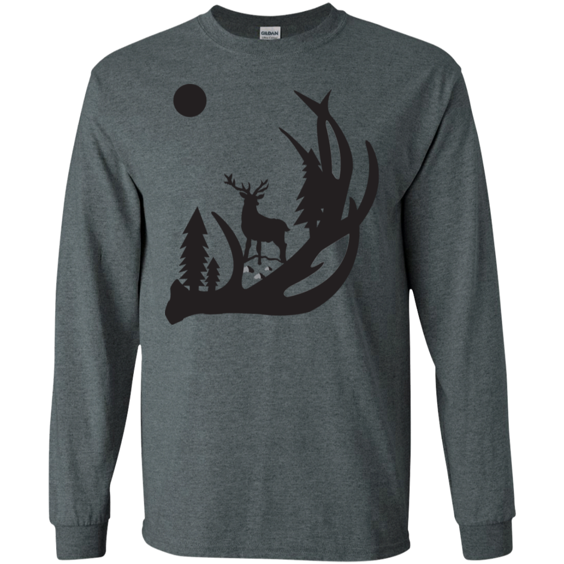 G240 Gildan LS Ultra Cotton T-Shirt H1