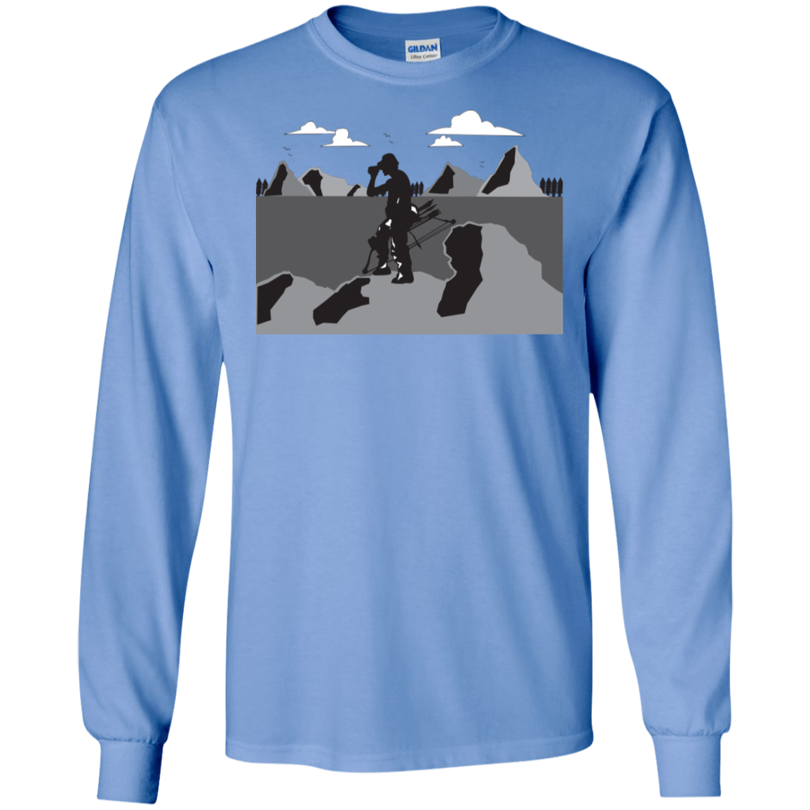 G240 Gildan LS Ultra Cotton T-Shirt A1