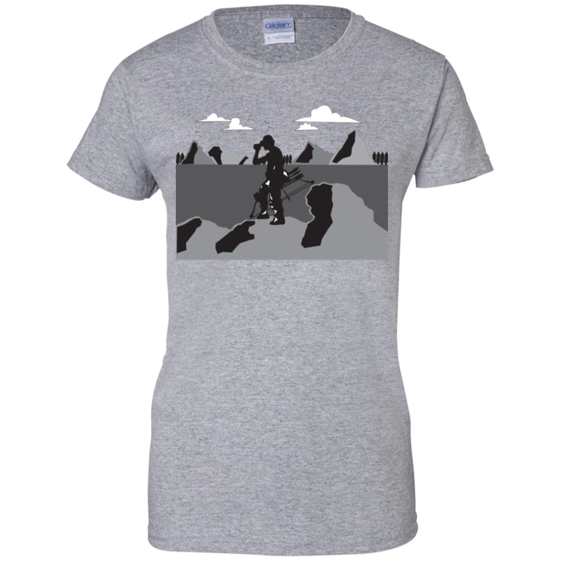 G200L Gildan Ladies' 100% Cotton T-Shirt A1