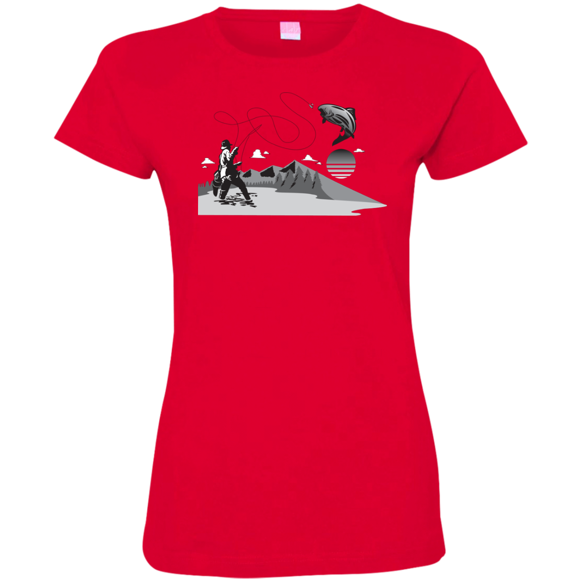 3516 LAT Ladies' Fine Jersey T-Shirt F2