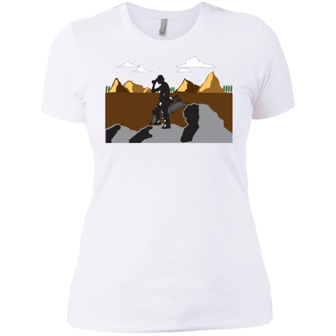 NL3900 Next Level Ladies' Boyfriend T-Shirt A1