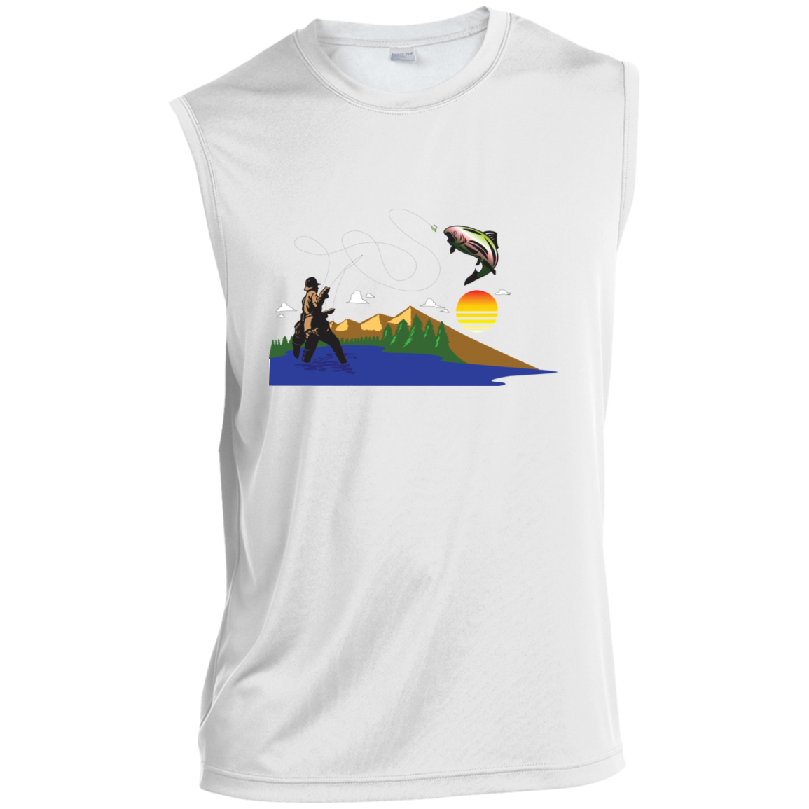 ST352 Sport-Tek Sleeveless Performance T-Shirt F2