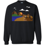 G180 Gildan Crewneck Pullover Sweatshirt  8 oz. Hiking