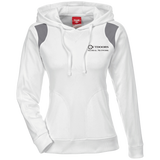 TT30W Team 365 Ladies' Colorblock Poly Hoodie L1