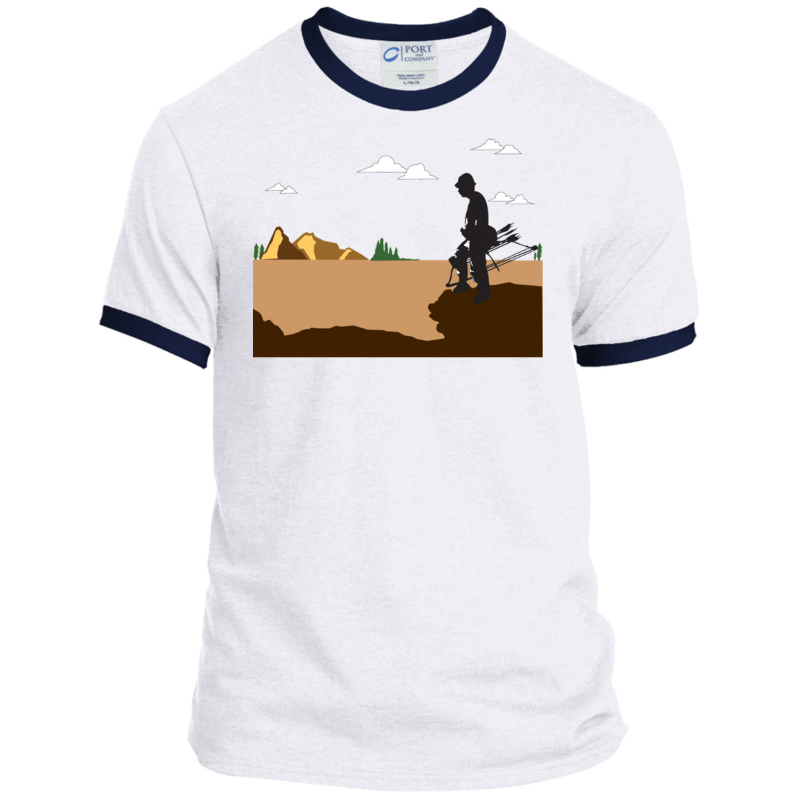 PC54R Port & Co. Ringer Tee A2