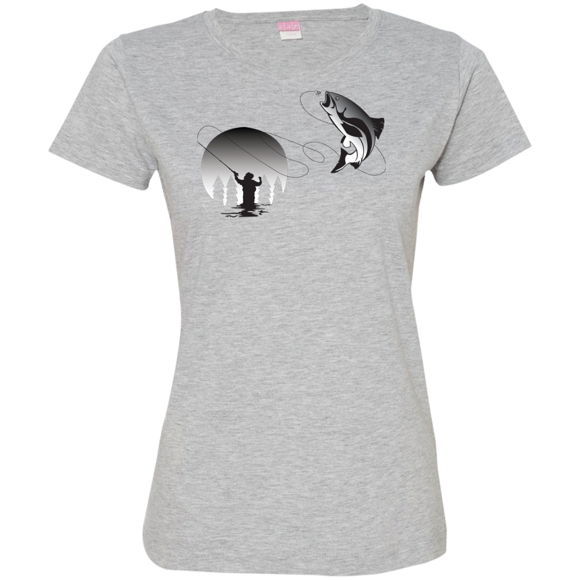 3516 LAT Ladies' Fine Jersey T-Shirt F1