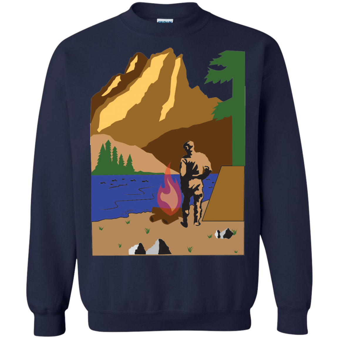 G180 Gildan Crewneck Pullover Sweatshirt  8 oz. C1