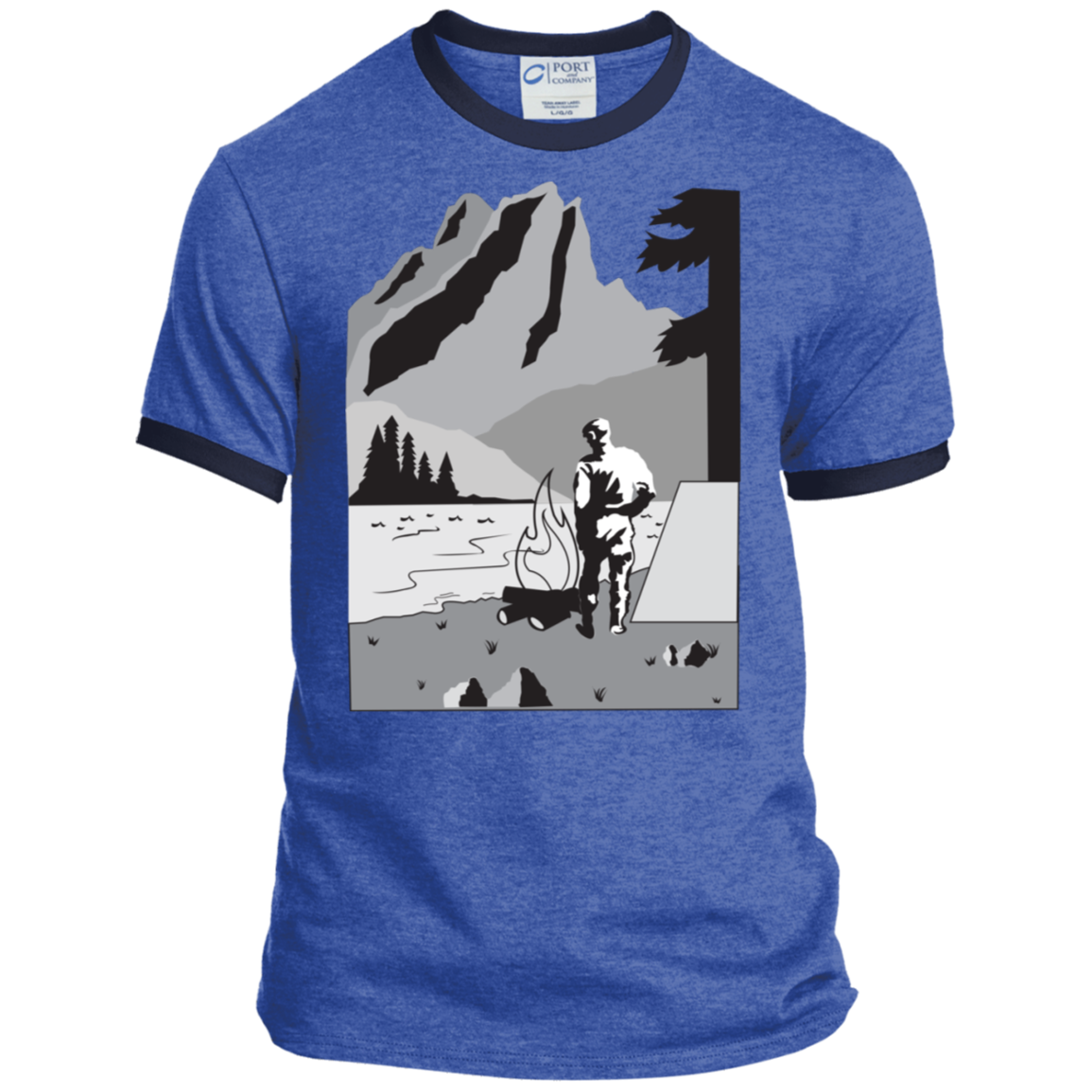 PC54R Port & Co. Ringer Tee C1