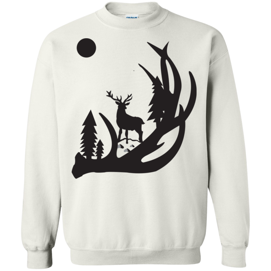 G180 Gildan Crewneck Pullover Sweatshirt  8 oz. H1