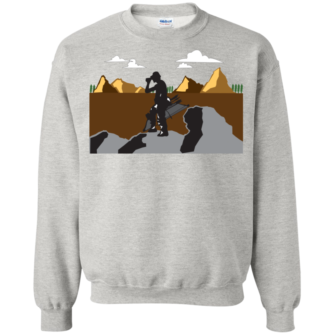 G180 Gildan Crewneck Pullover Sweatshirt  8 oz. A1