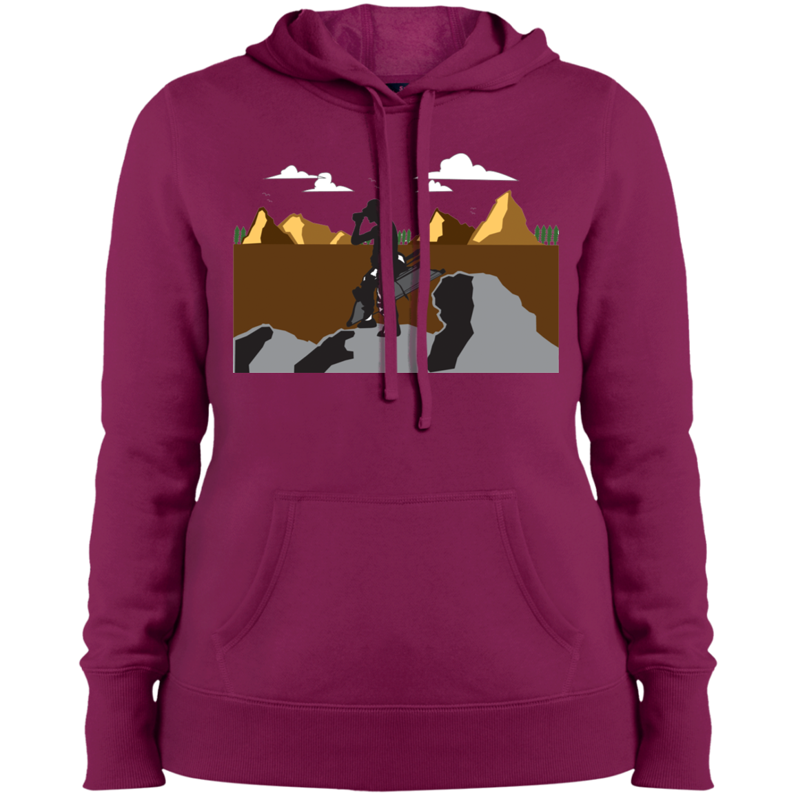 LST254 Sport-Tek Ladies' Pullover Hooded Sweatshirt A1