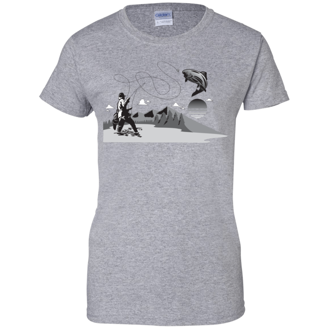 G200L Gildan Ladies' 100% Cotton T-Shirt F2