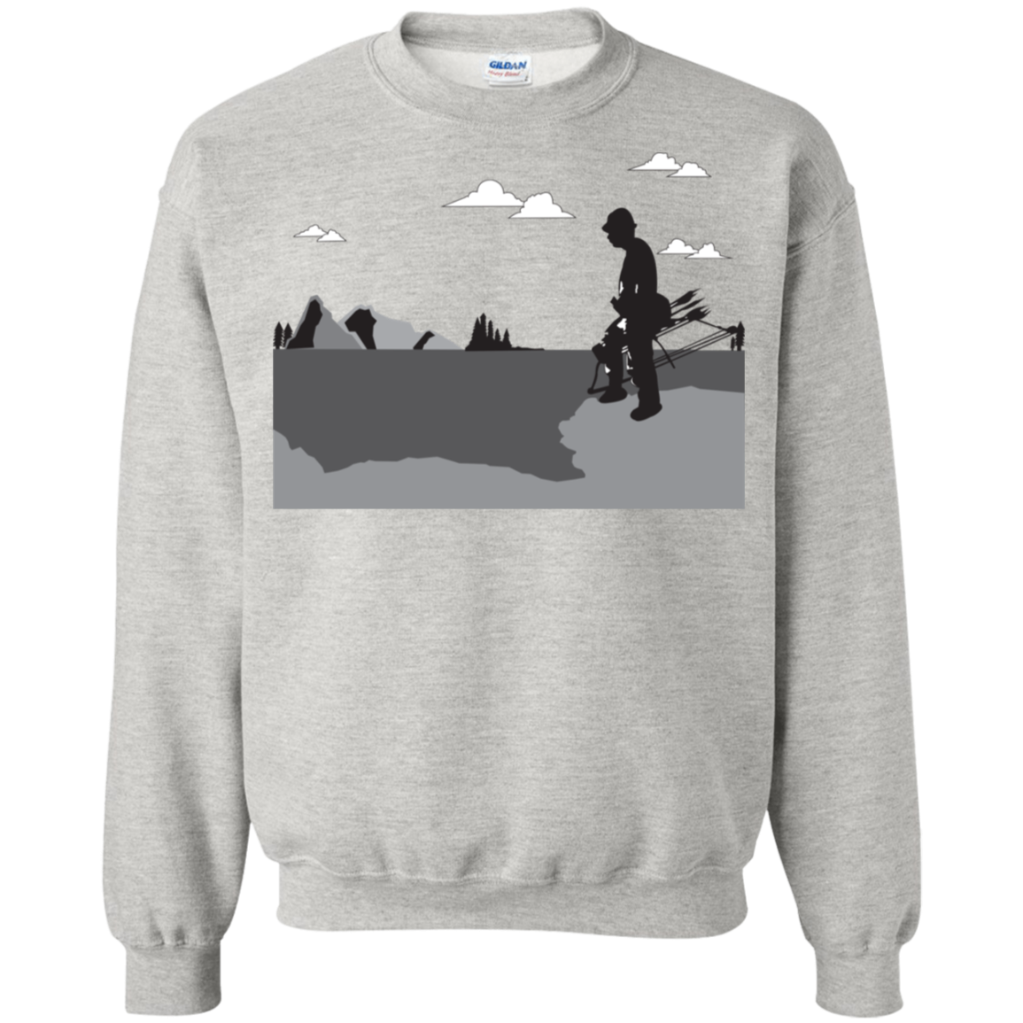 G180 Gildan Crewneck Pullover Sweatshirt  8 oz. A2