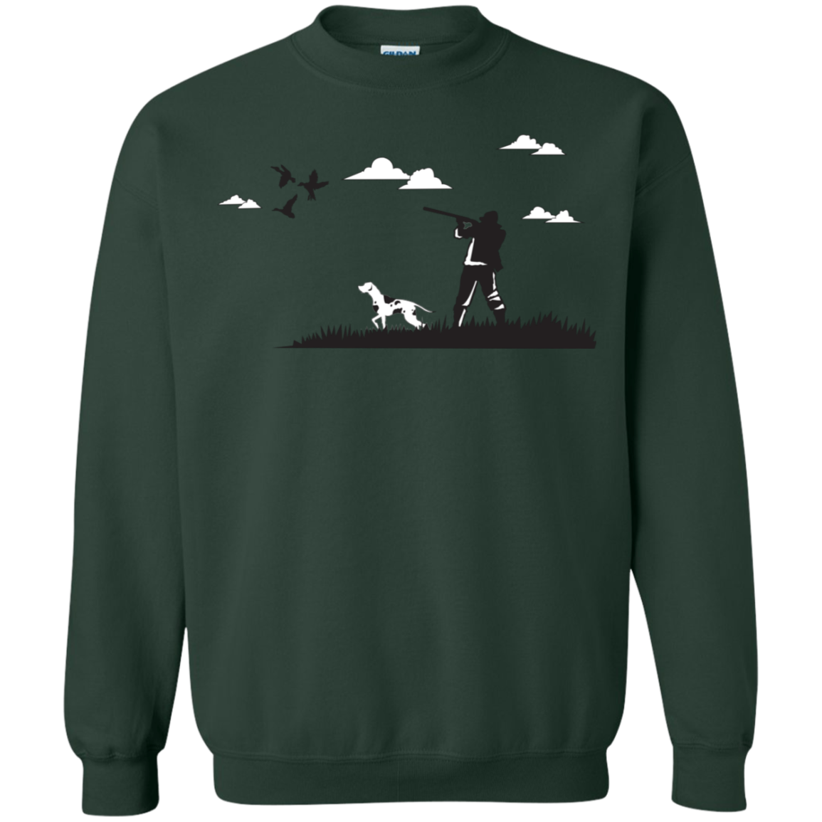 G180 Gildan Crewneck Pullover Sweatshirt  8 oz. H2