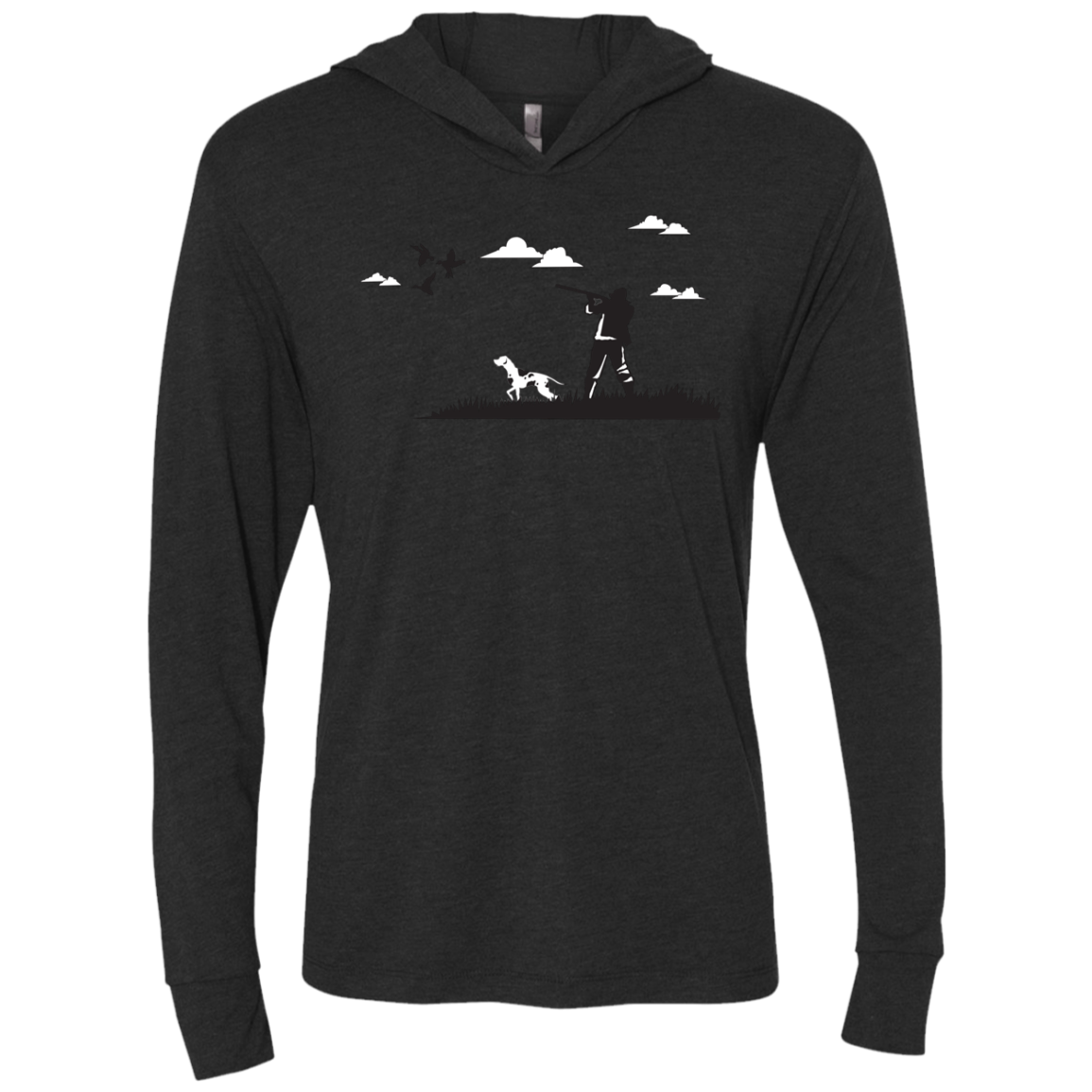 NL6021 Next Level Unisex Triblend LS Hooded T-Shirt H2