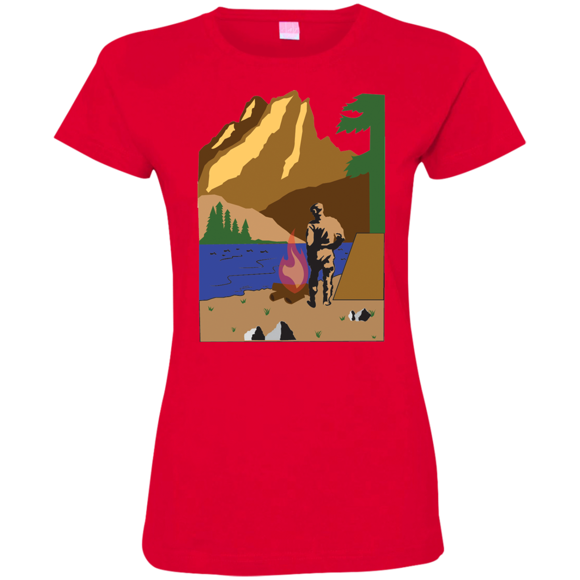 3516 LAT Ladies' Fine Jersey T-Shirt C1