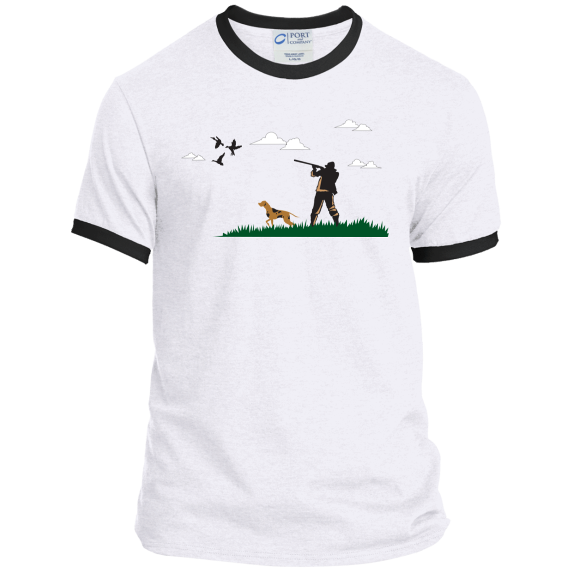 PC54R Port & Co. Ringer Tee H2