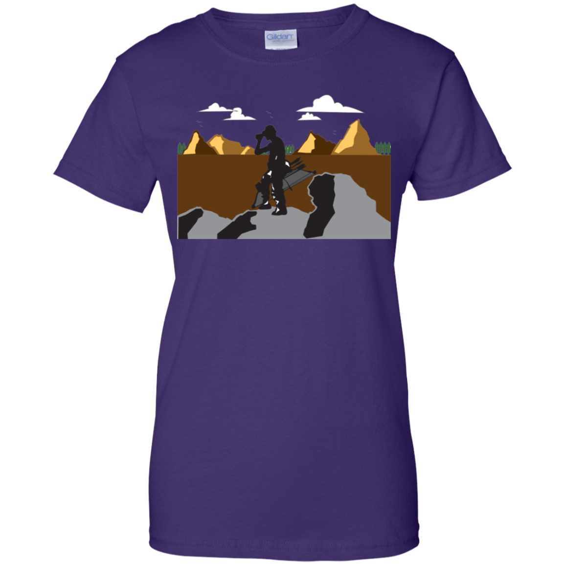 G200L Gildan Ladies' 100% Cotton T-Shirt A1