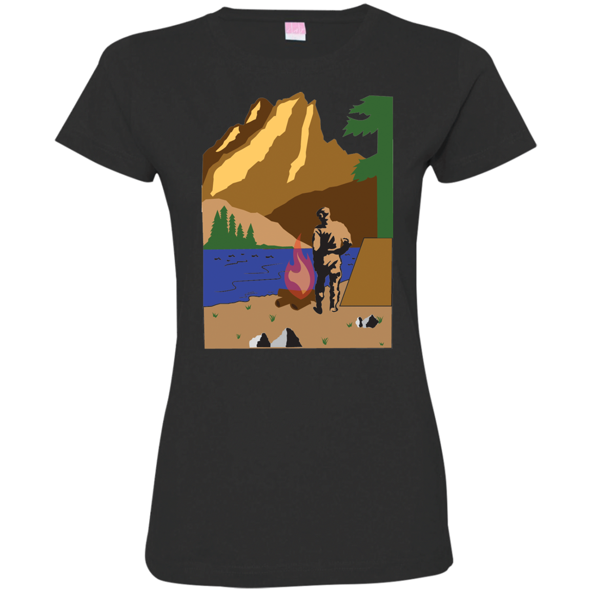 3516 LAT Ladies' Fine Jersey T-Shirt C1