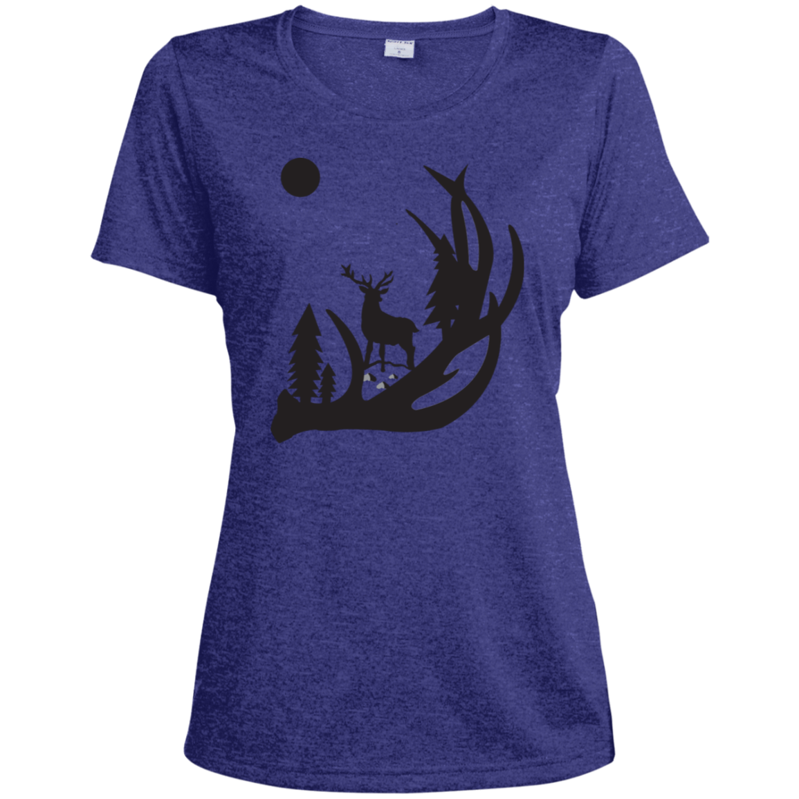 LST360 Sport-Tek Ladies' Heather Dri-Fit Moisture-Wicking T-Shirt H1