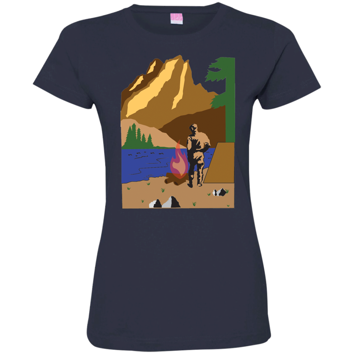 3516 LAT Ladies' Fine Jersey T-Shirt C1