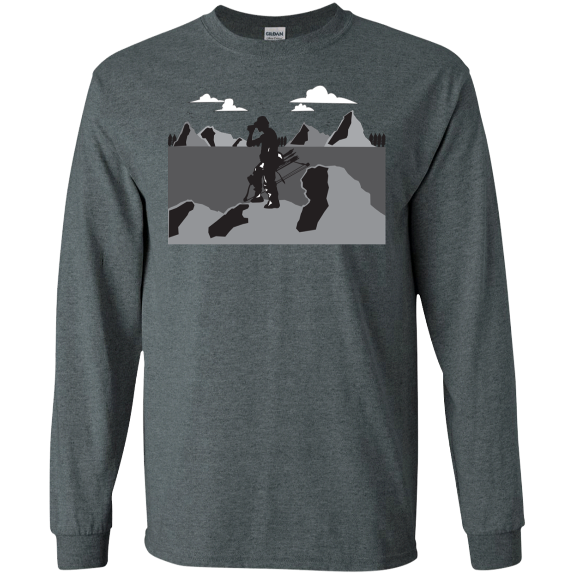 G240 Gildan LS Ultra Cotton T-Shirt A1