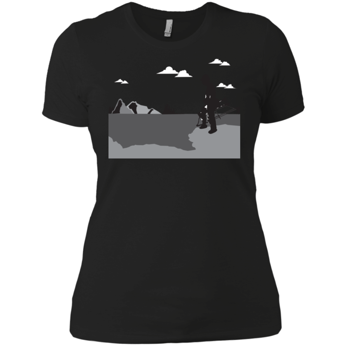 NL3900 Next Level Ladies' Boyfriend T-Shirt A2