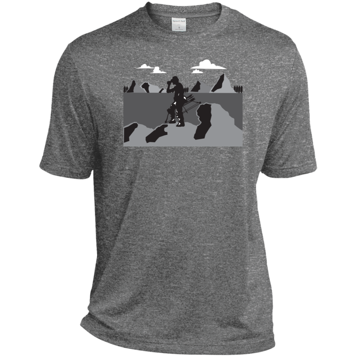 ST360 Sport-Tek Heather Dri-Fit Moisture-Wicking T-Shirt A1