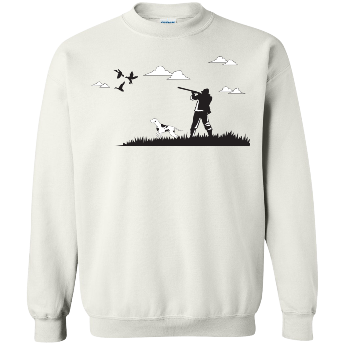 G180 Gildan Crewneck Pullover Sweatshirt  8 oz. H2