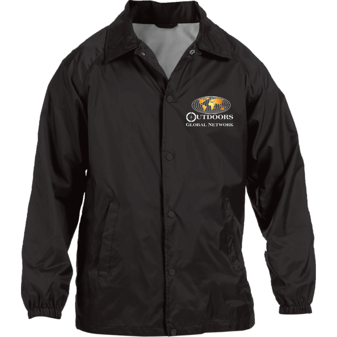 M775 Harriton Nylon Staff Jacket
