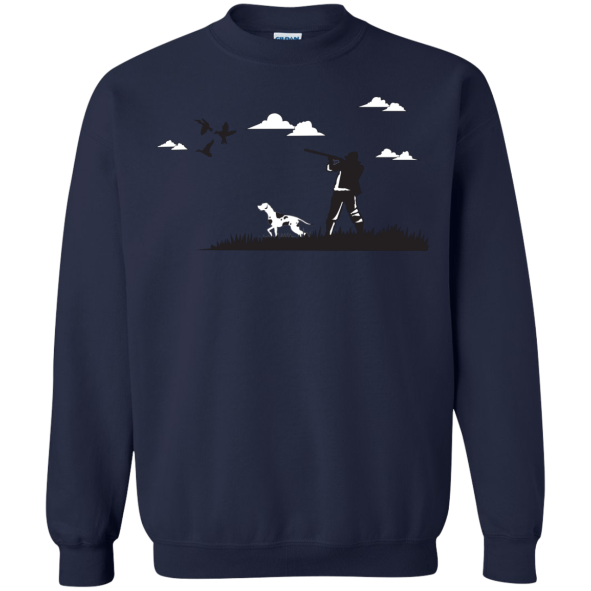 G180 Gildan Crewneck Pullover Sweatshirt  8 oz. H2