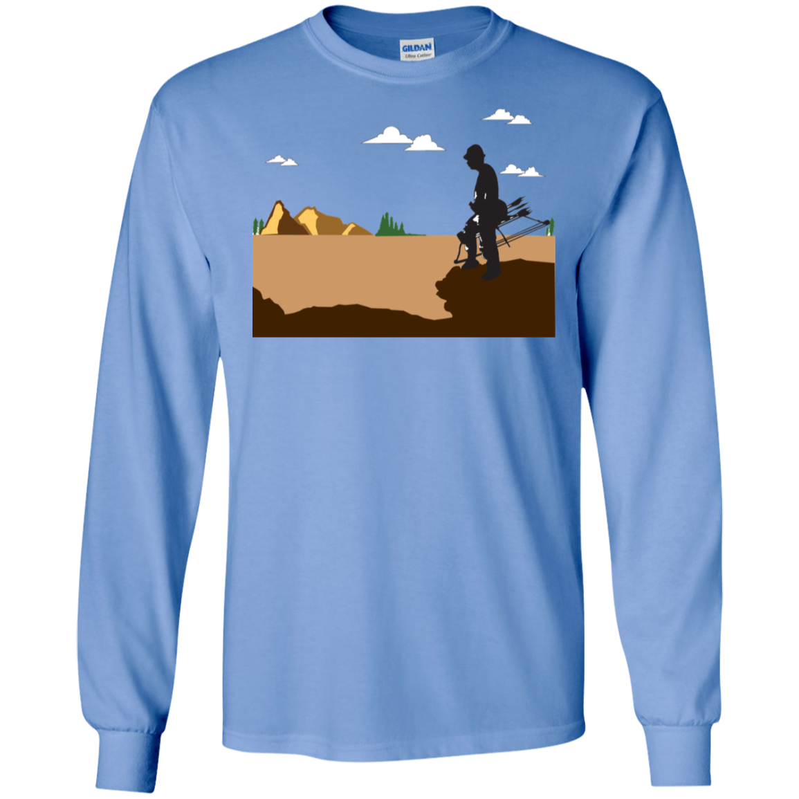 G240 Gildan LS Ultra Cotton T-Shirt A2