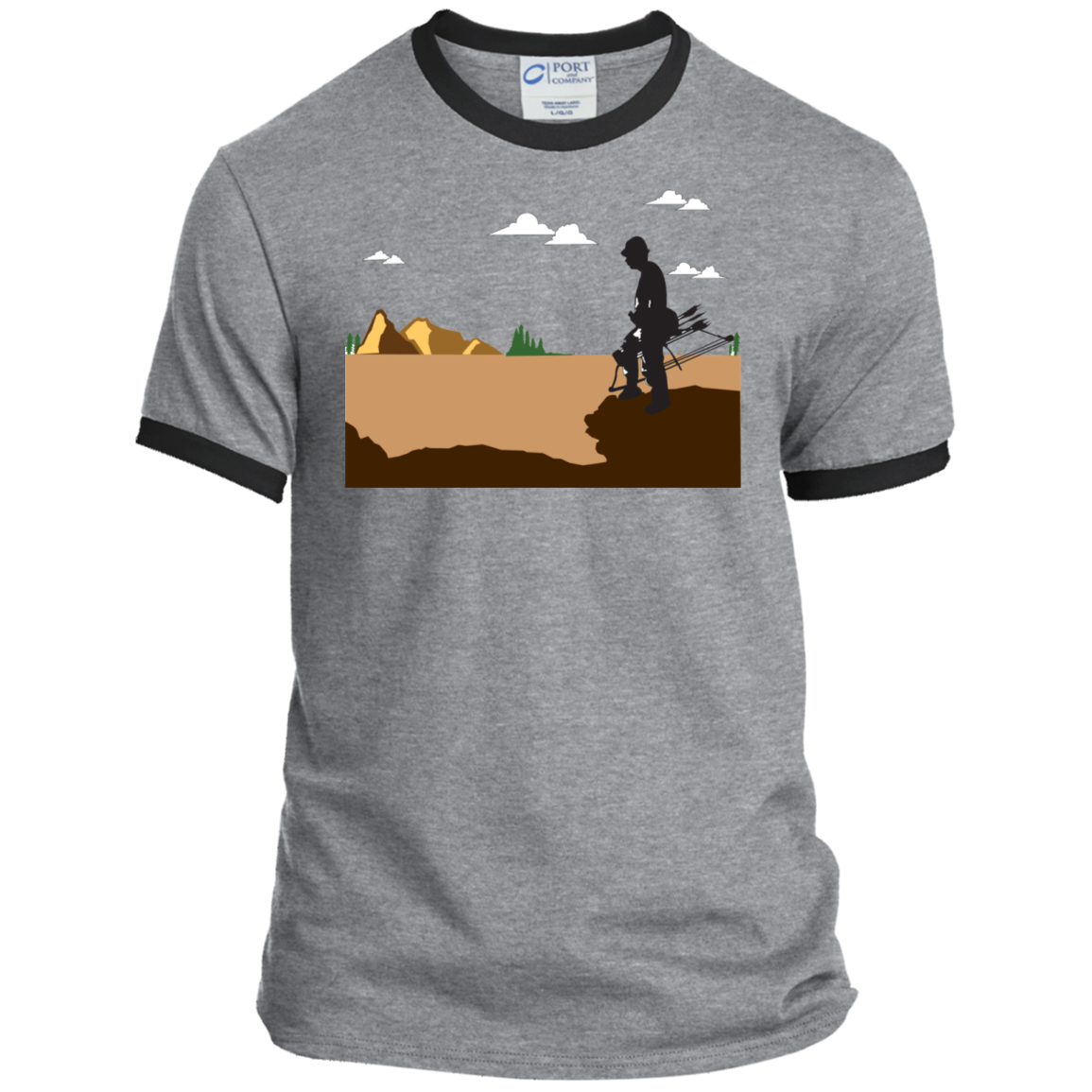 PC54R Port & Co. Ringer Tee A2