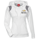 TT30W Team 365 Ladies' Colorblock Poly Hoodie L2