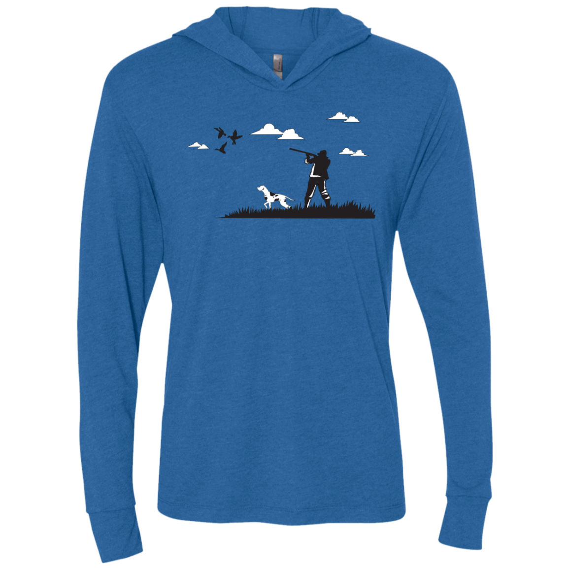 NL6021 Next Level Unisex Triblend LS Hooded T-Shirt H2