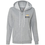 71600L Anvil Ladies Full-Zip Hooded Fleece L2