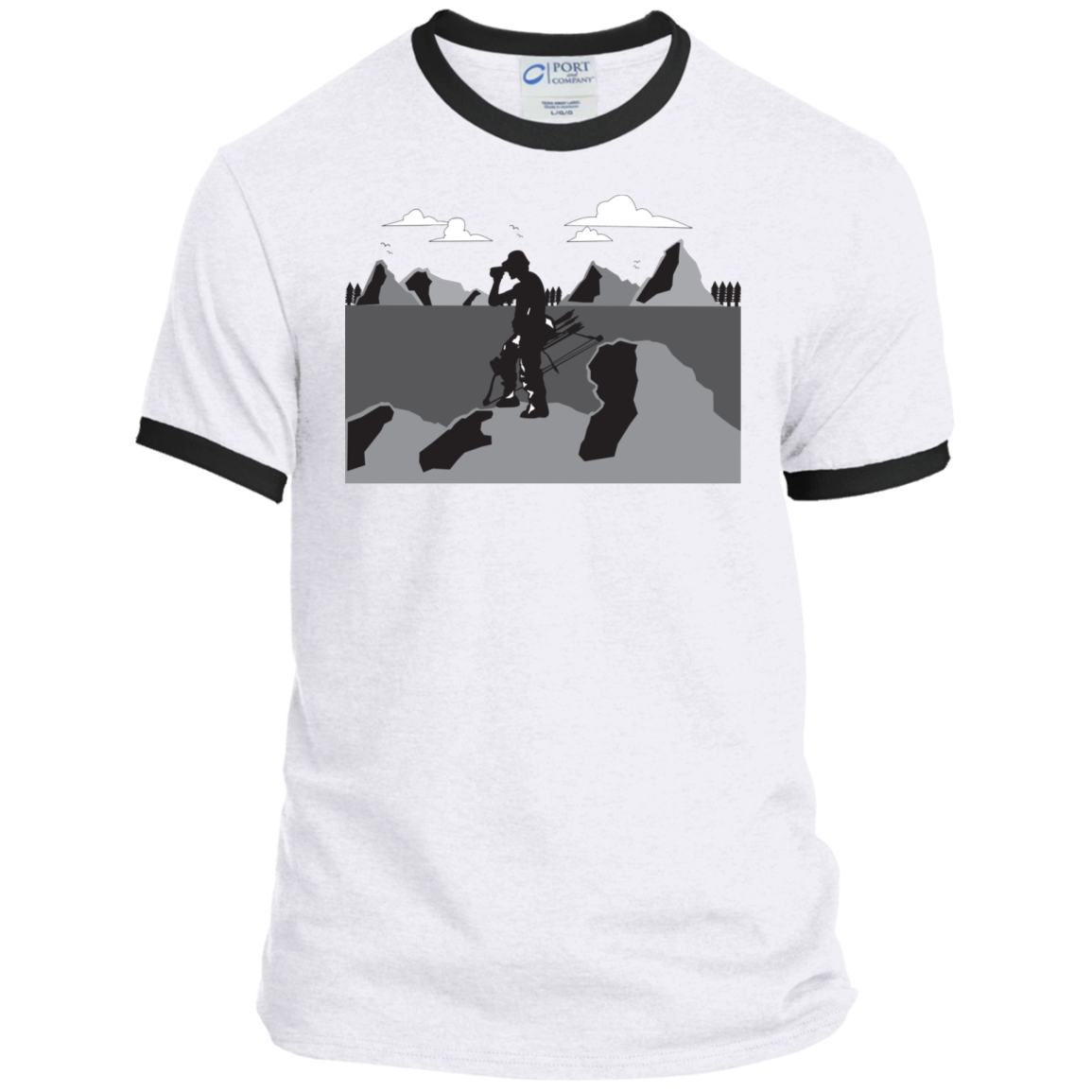 PC54R Port & Co. Ringer Tee A1