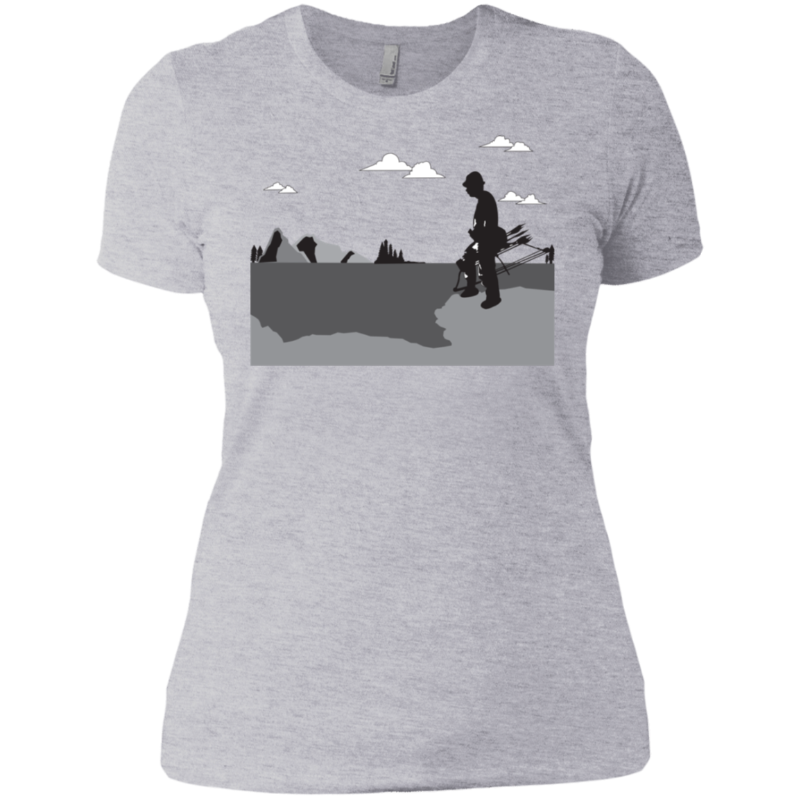 NL3900 Next Level Ladies' Boyfriend T-Shirt A2