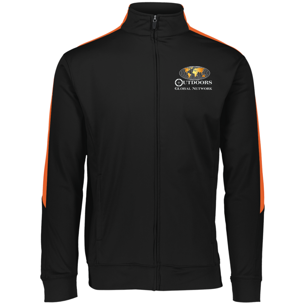 4396 Augusta Youth Performance Colorblock Full Zip