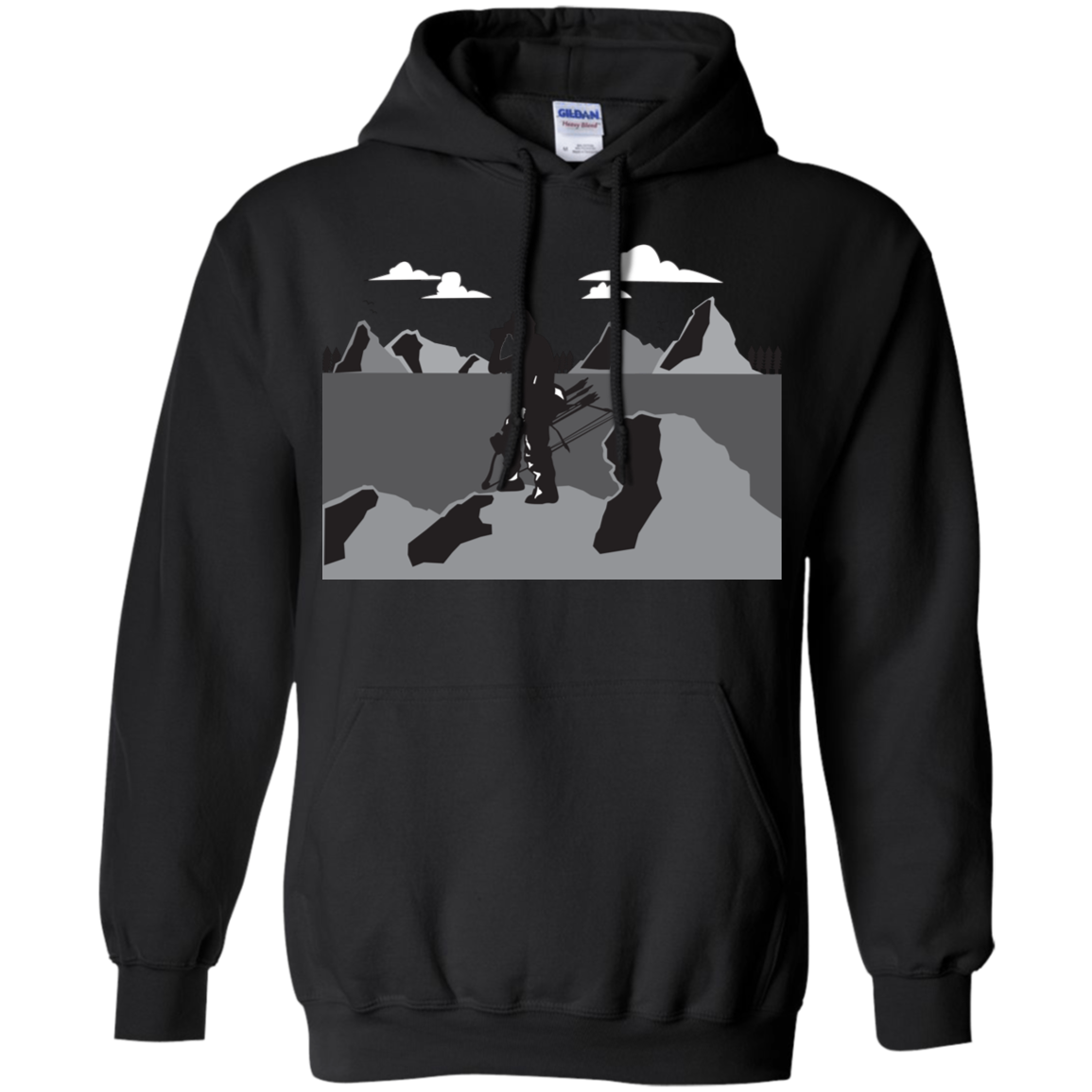 G185 Gildan Pullover Hoodie 8 oz. A1