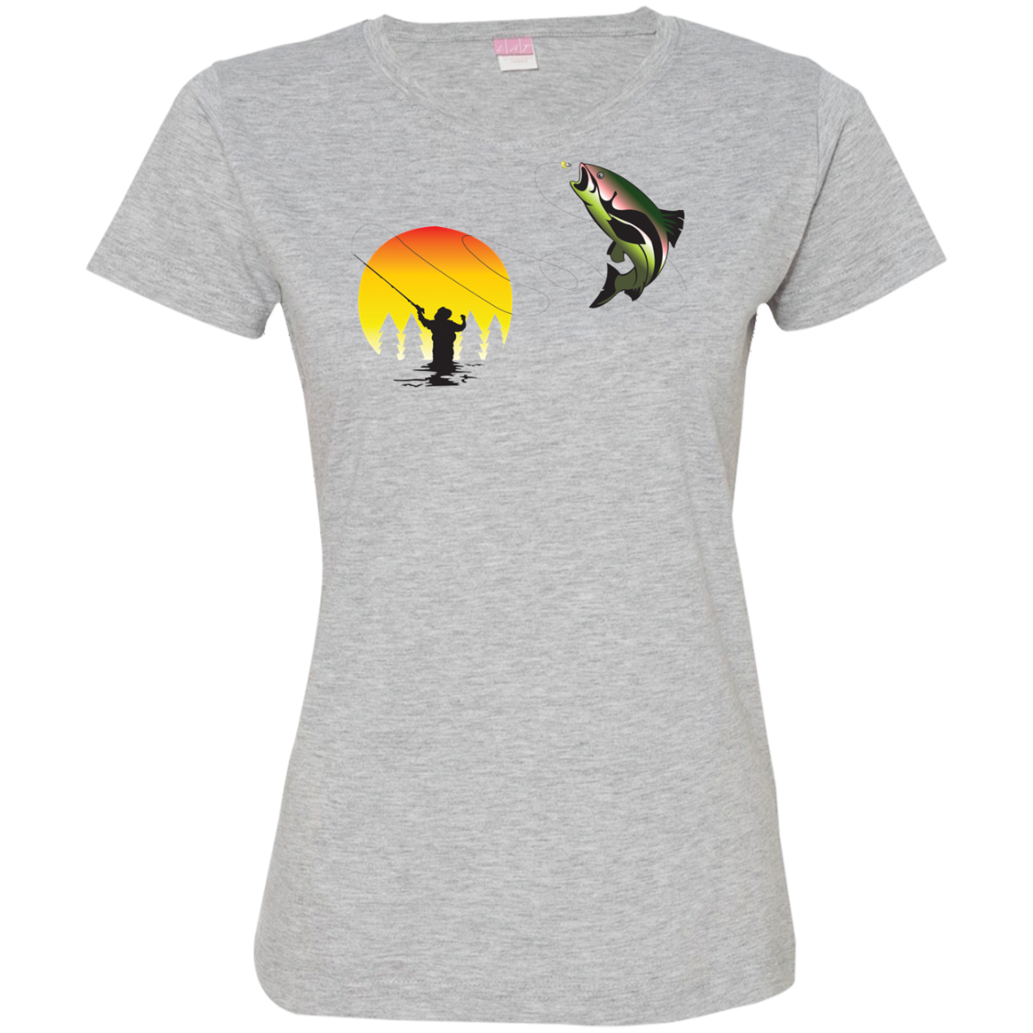 3516 LAT Ladies' Fine Jersey T-Shirt F1