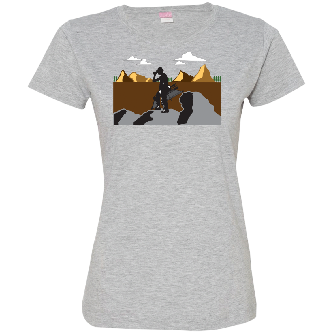 3516 LAT Ladies' Fine Jersey T-Shirt A1